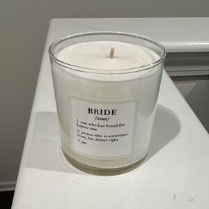 Ella B. Bride Scented Candle - White